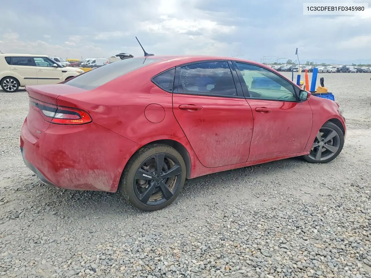 2015 Dodge Dart Gt VIN: 1C3CDFEB1FD345980 Lot: 85461865