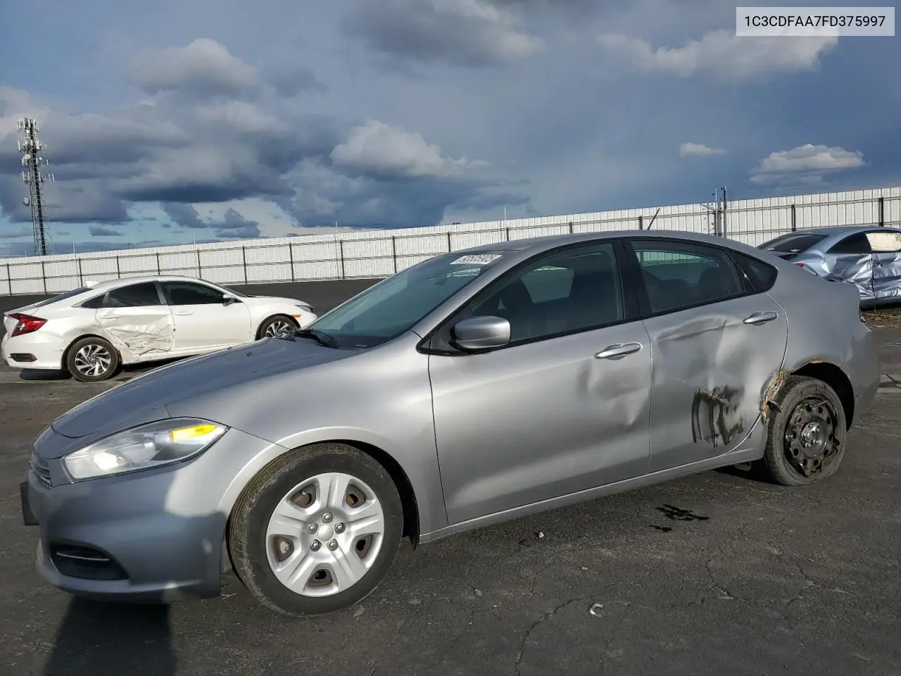 1C3CDFAA7FD375997 2015 Dodge Dart Se
