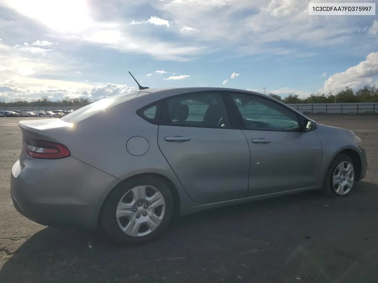 1C3CDFAA7FD375997 2015 Dodge Dart Se