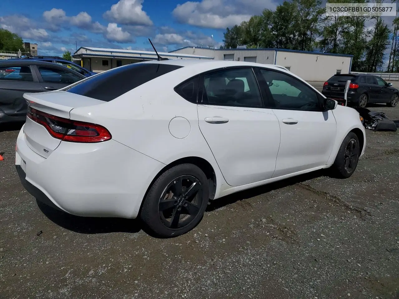 2016 Dodge Dart Sxt VIN: 1C3CDFBB1GD505877 Lot: 56862726