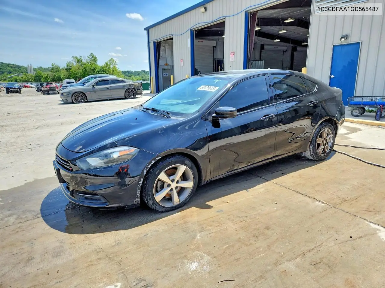 2016 Dodge Dart Se VIN: 1C3CDFAA1GD565487 Lot: 58179616