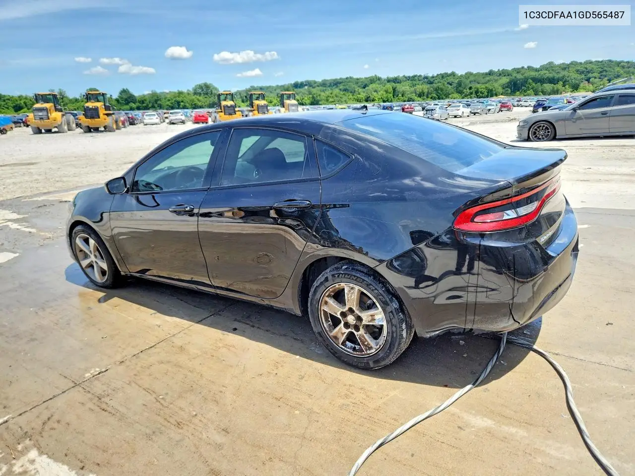 2016 Dodge Dart Se VIN: 1C3CDFAA1GD565487 Lot: 58179616
