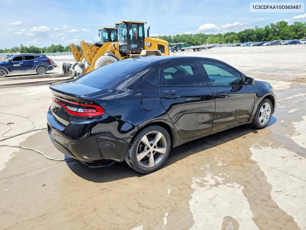 2016 Dodge Dart Se VIN: 1C3CDFAA1GD565487 Lot: 58179616