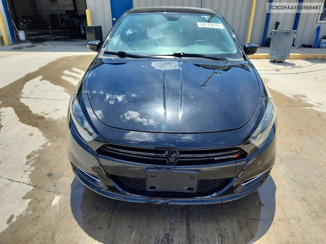 2016 Dodge Dart Se VIN: 1C3CDFAA1GD565487 Lot: 58179616