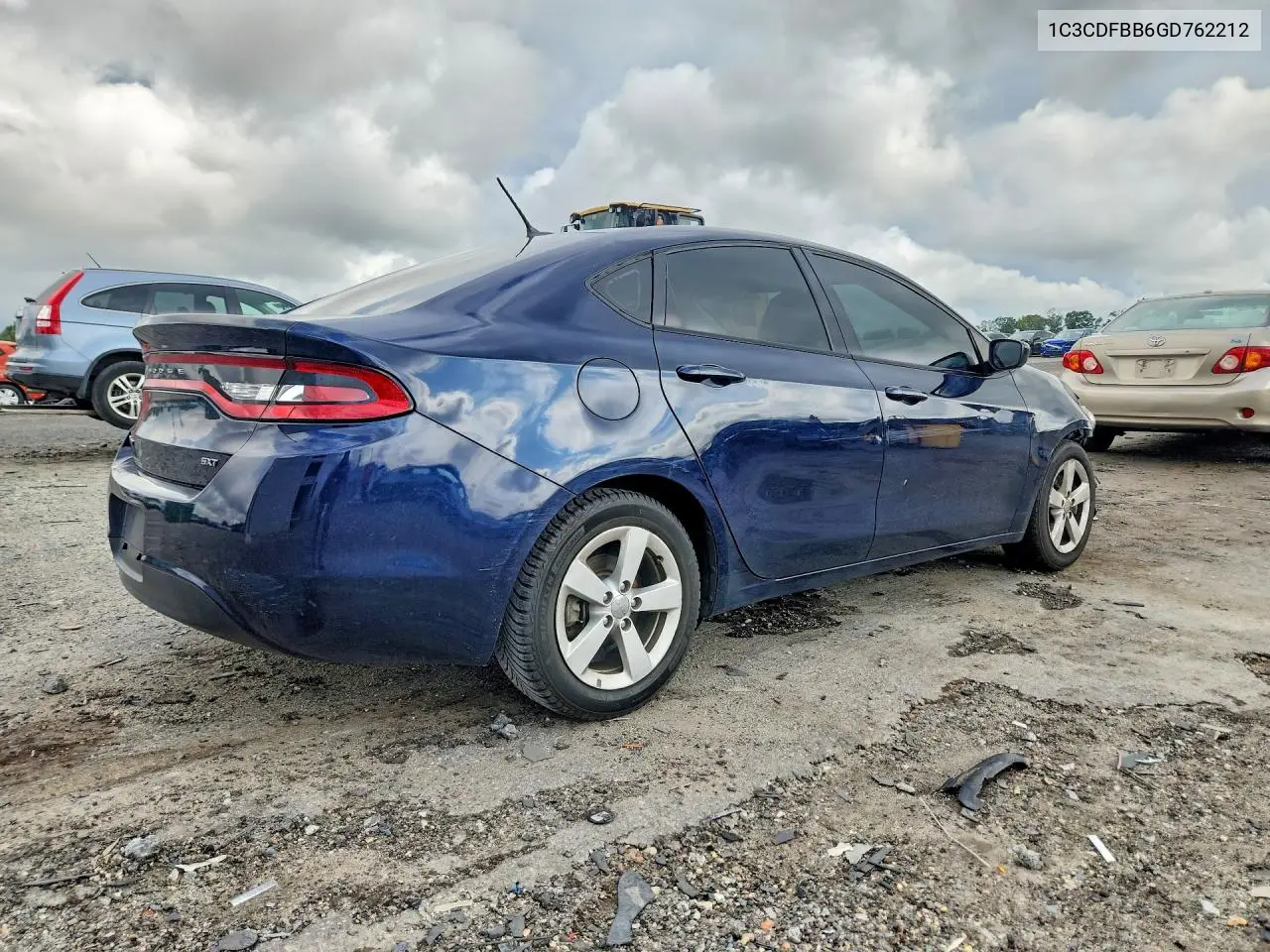 2016 Dodge Dart Sxt VIN: 1C3CDFBB6GD762212 Lot: 58389986