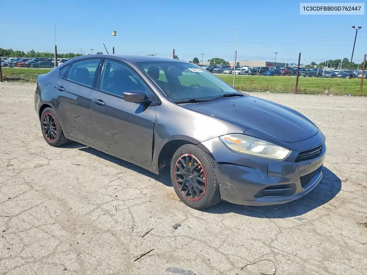 2016 Dodge Dart Sxt VIN: 1C3CDFBB0GD762447 Lot: 58447496