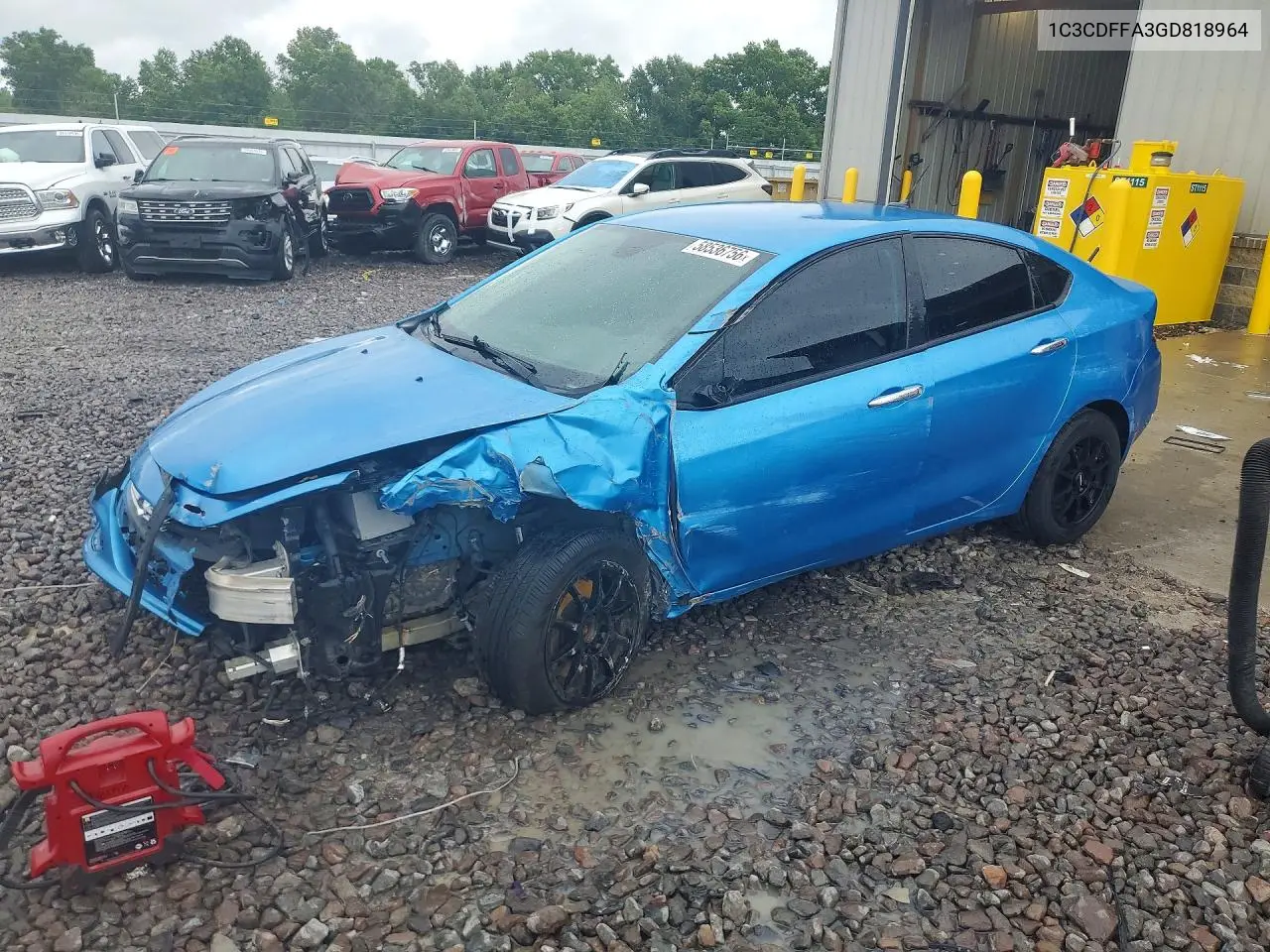 2016 Dodge Dart Sxt Sport VIN: 1C3CDFFA3GD818964 Lot: 58536756