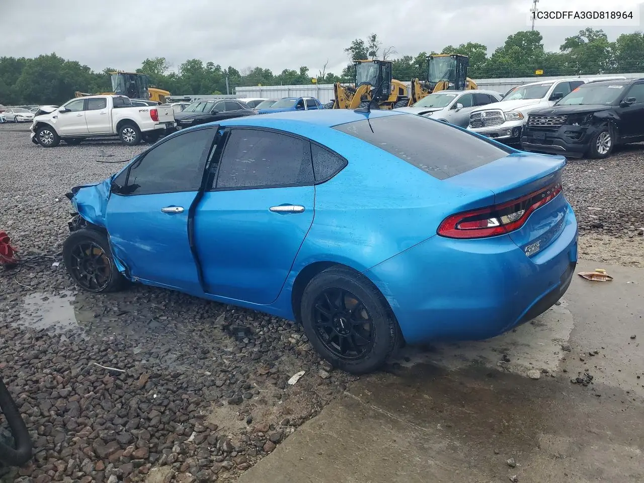 2016 Dodge Dart Sxt Sport VIN: 1C3CDFFA3GD818964 Lot: 58536756