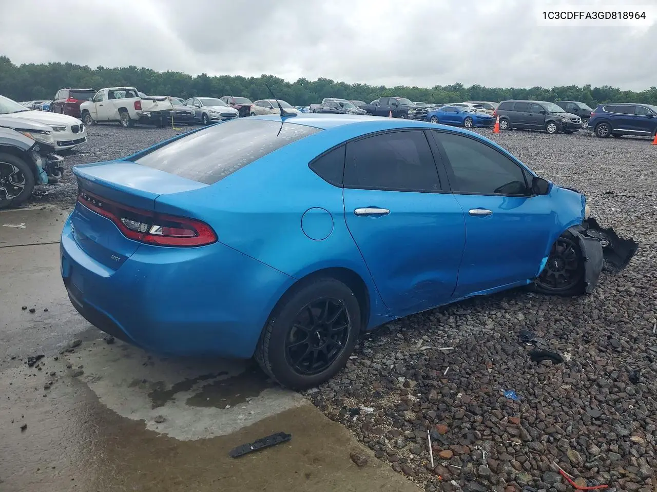 2016 Dodge Dart Sxt Sport VIN: 1C3CDFFA3GD818964 Lot: 58536756