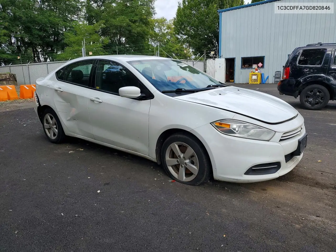 2016 Dodge Dart Sxt Sport VIN: 1C3CDFFA7GD820846 Lot: 58909516