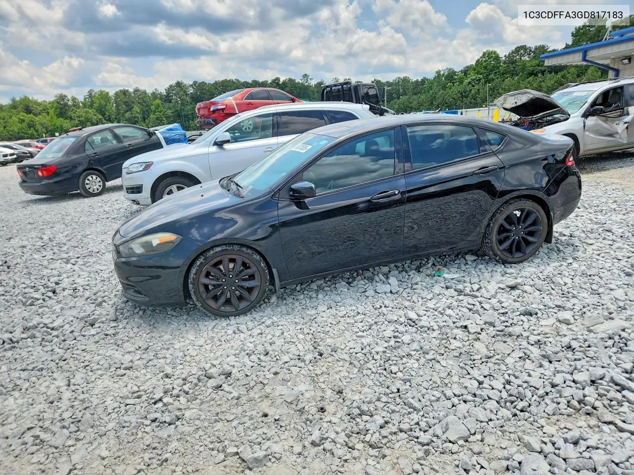 2016 Dodge Dart Sxt Sport VIN: 1C3CDFFA3GD817183 Lot: 59073826