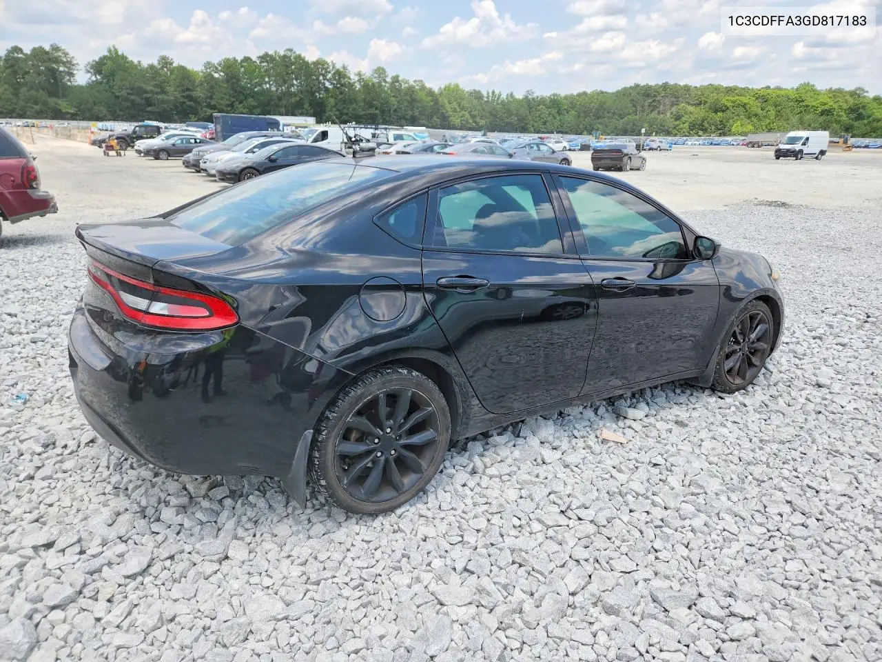 2016 Dodge Dart Sxt Sport VIN: 1C3CDFFA3GD817183 Lot: 59073826