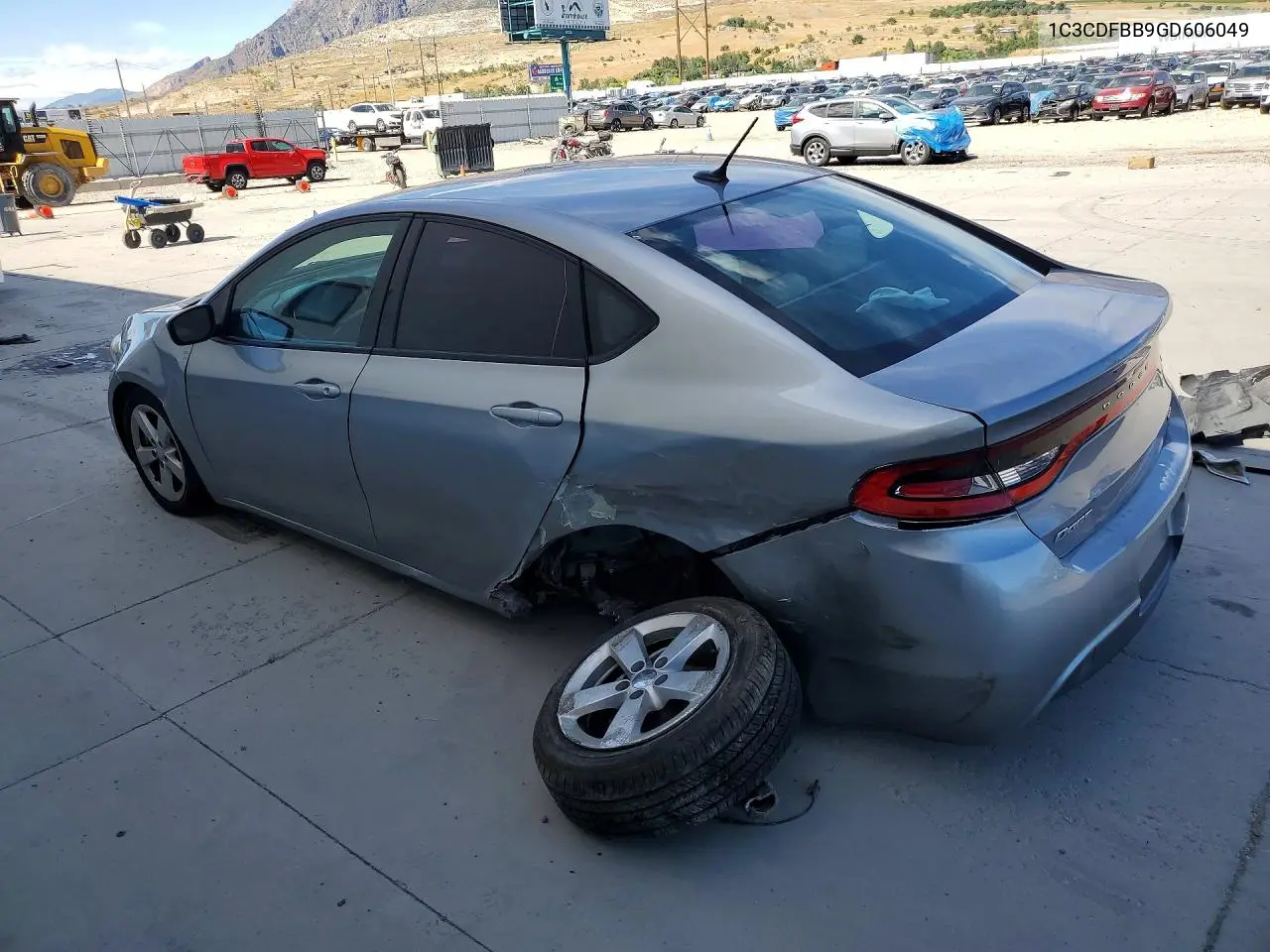 2016 Dodge Dart Sxt VIN: 1C3CDFBB9GD606049 Lot: 59083296