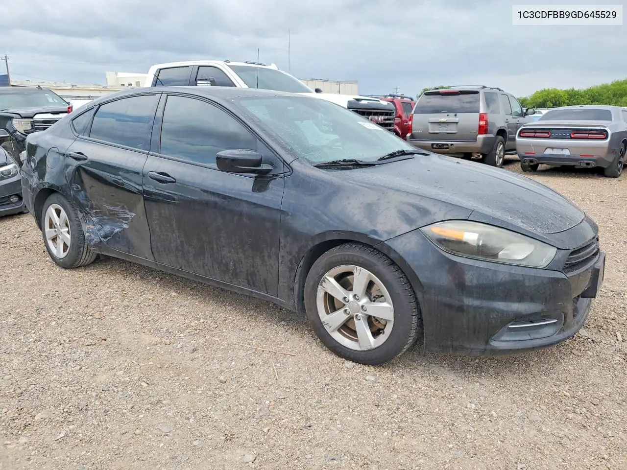 2016 Dodge Dart Sxt VIN: 1C3CDFBB9GD645529 Lot: 60583886