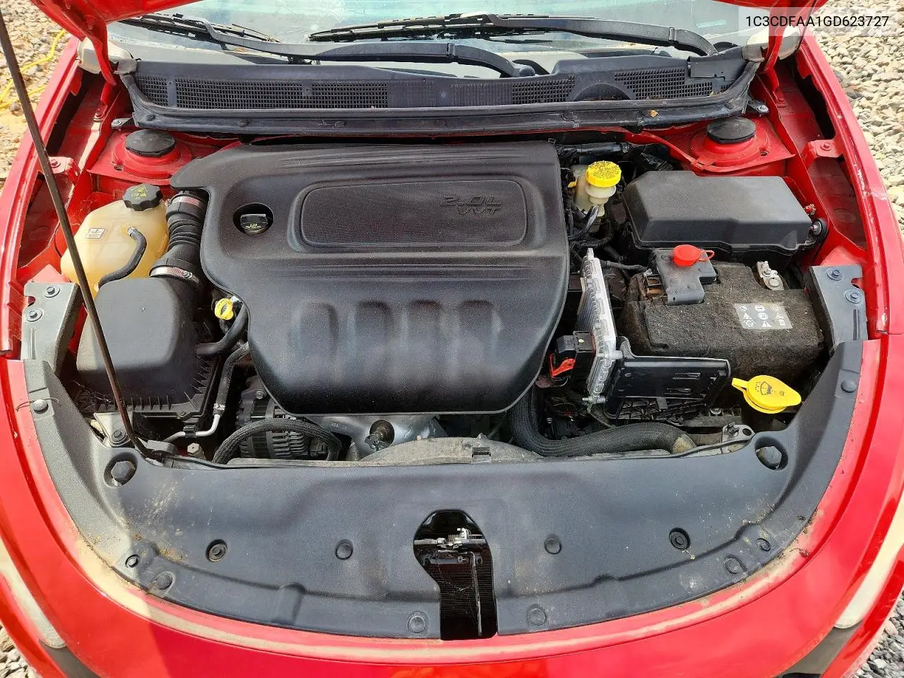 2016 Dodge Dart Se VIN: 1C3CDFAA1GD623727 Lot: 60642056