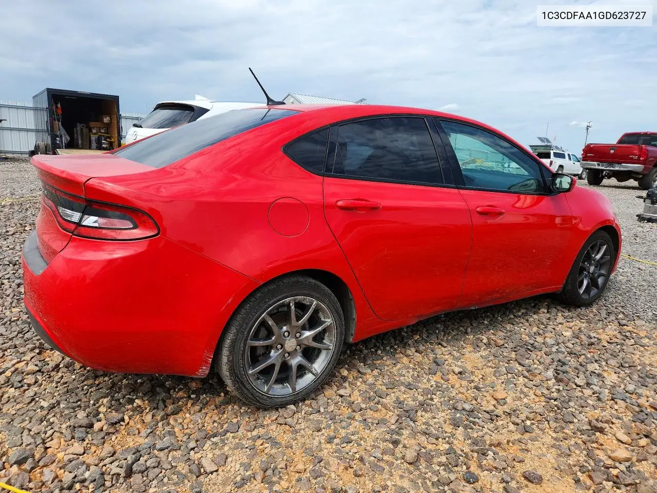 2016 Dodge Dart Se VIN: 1C3CDFAA1GD623727 Lot: 60642056