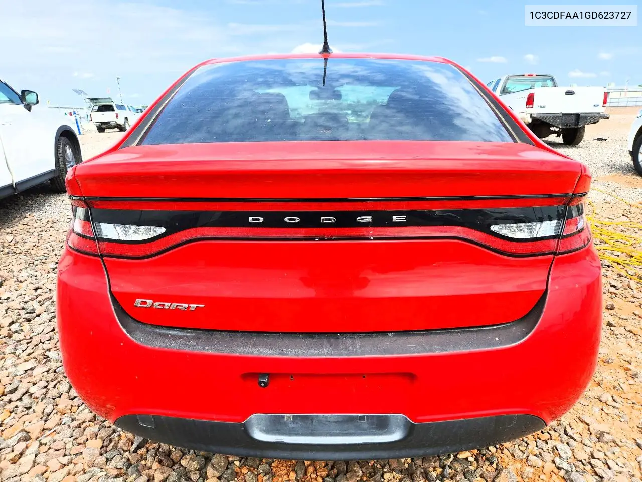 2016 Dodge Dart Se VIN: 1C3CDFAA1GD623727 Lot: 60642056