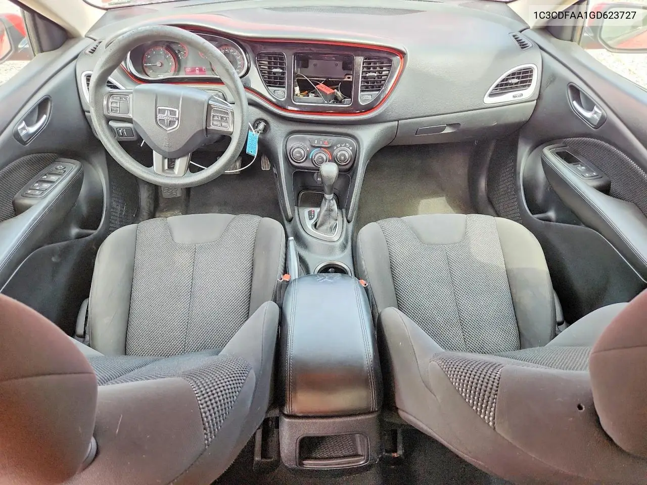 2016 Dodge Dart Se VIN: 1C3CDFAA1GD623727 Lot: 60642056
