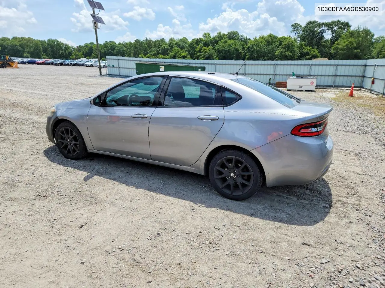 2016 Dodge Dart Se VIN: 1C3CDFAA6GD530900 Lot: 60796416