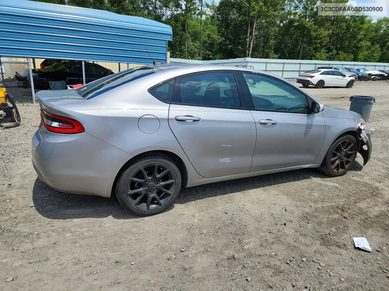 2016 Dodge Dart Se VIN: 1C3CDFAA6GD530900 Lot: 60796416