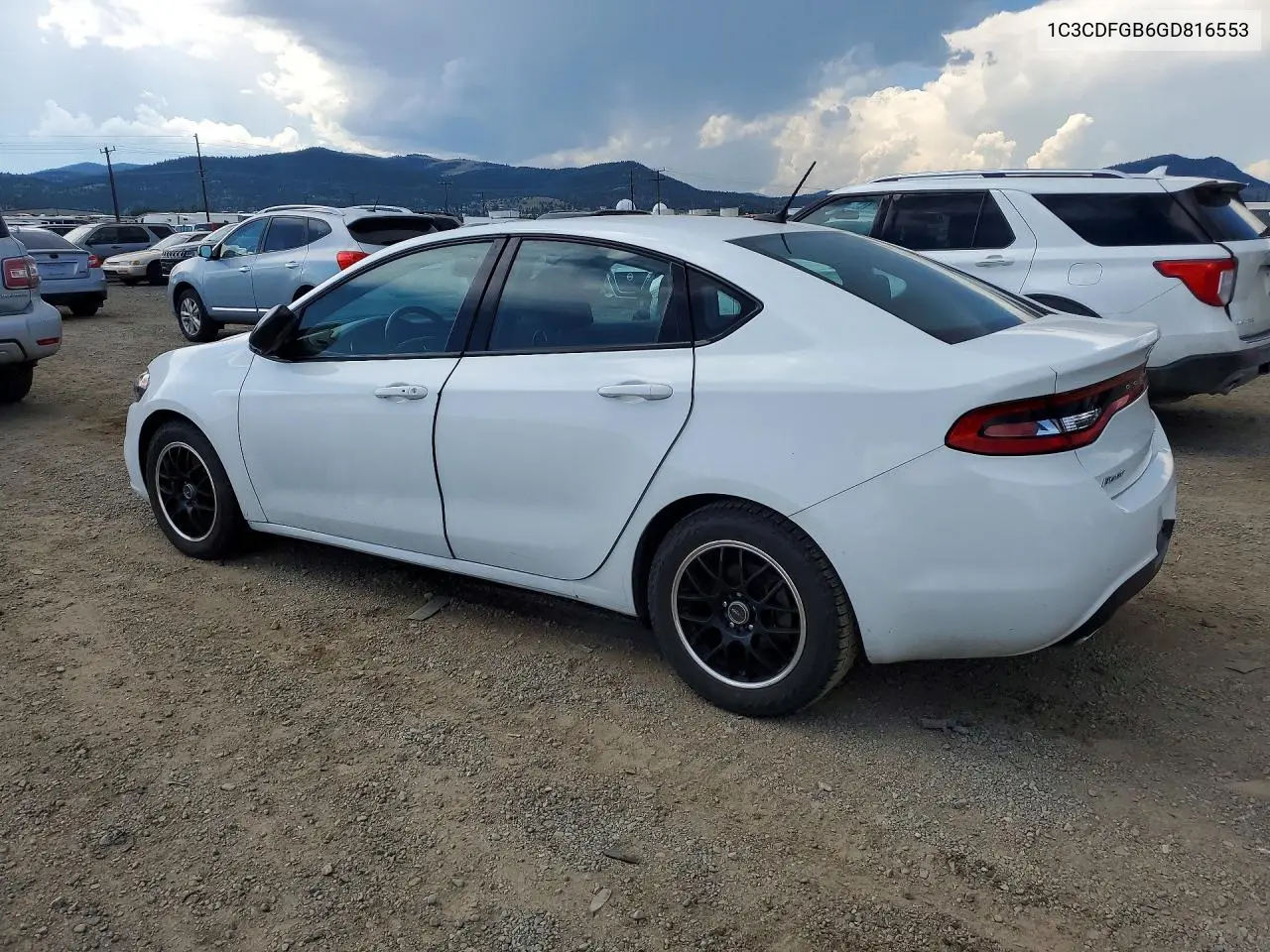 2016 Dodge Dart Gt Sport VIN: 1C3CDFGB6GD816553 Lot: 60927516