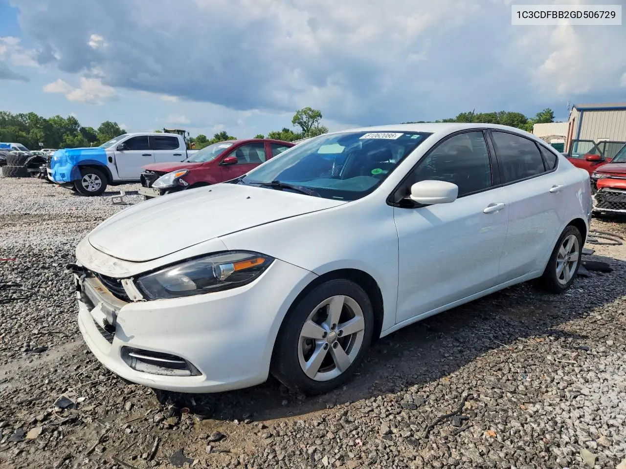 2016 Dodge Dart Sxt VIN: 1C3CDFBB2GD506729 Lot: 61062086