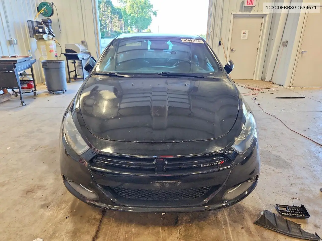 2016 Dodge Dart Sxt VIN: 1C3CDFBB8GD539671 Lot: 61091656