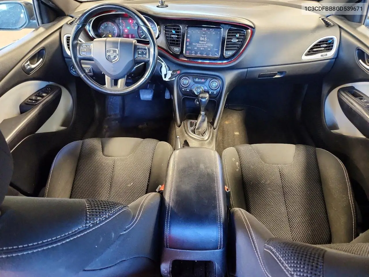 2016 Dodge Dart Sxt VIN: 1C3CDFBB8GD539671 Lot: 61091656