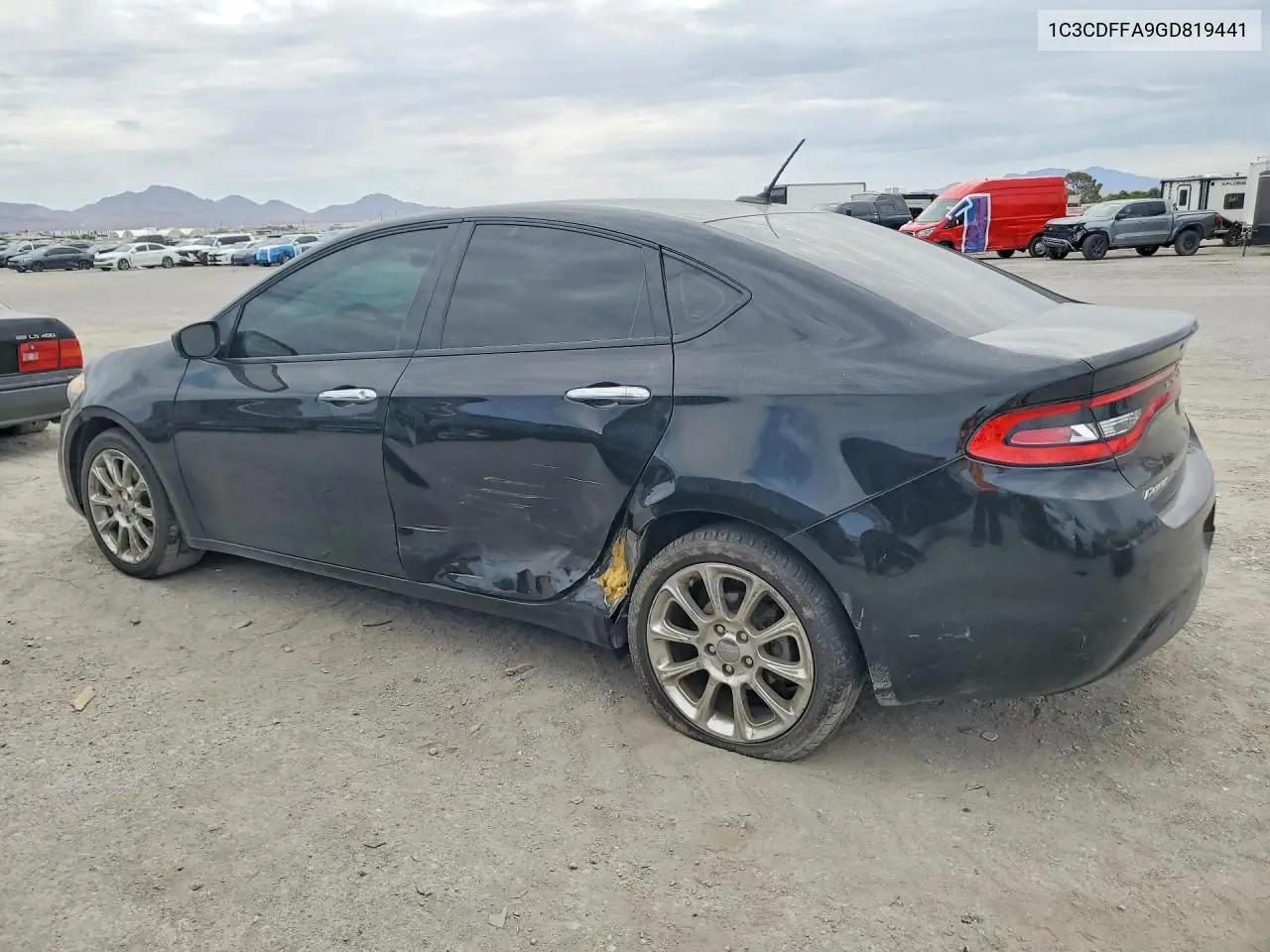 2016 Dodge Dart Sxt Sport VIN: 1C3CDFFA9GD819441 Lot: 61344526