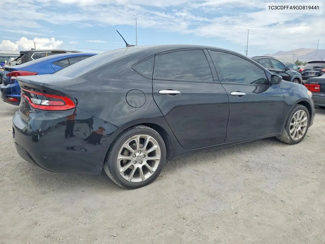 2016 Dodge Dart Sxt Sport VIN: 1C3CDFFA9GD819441 Lot: 61344526