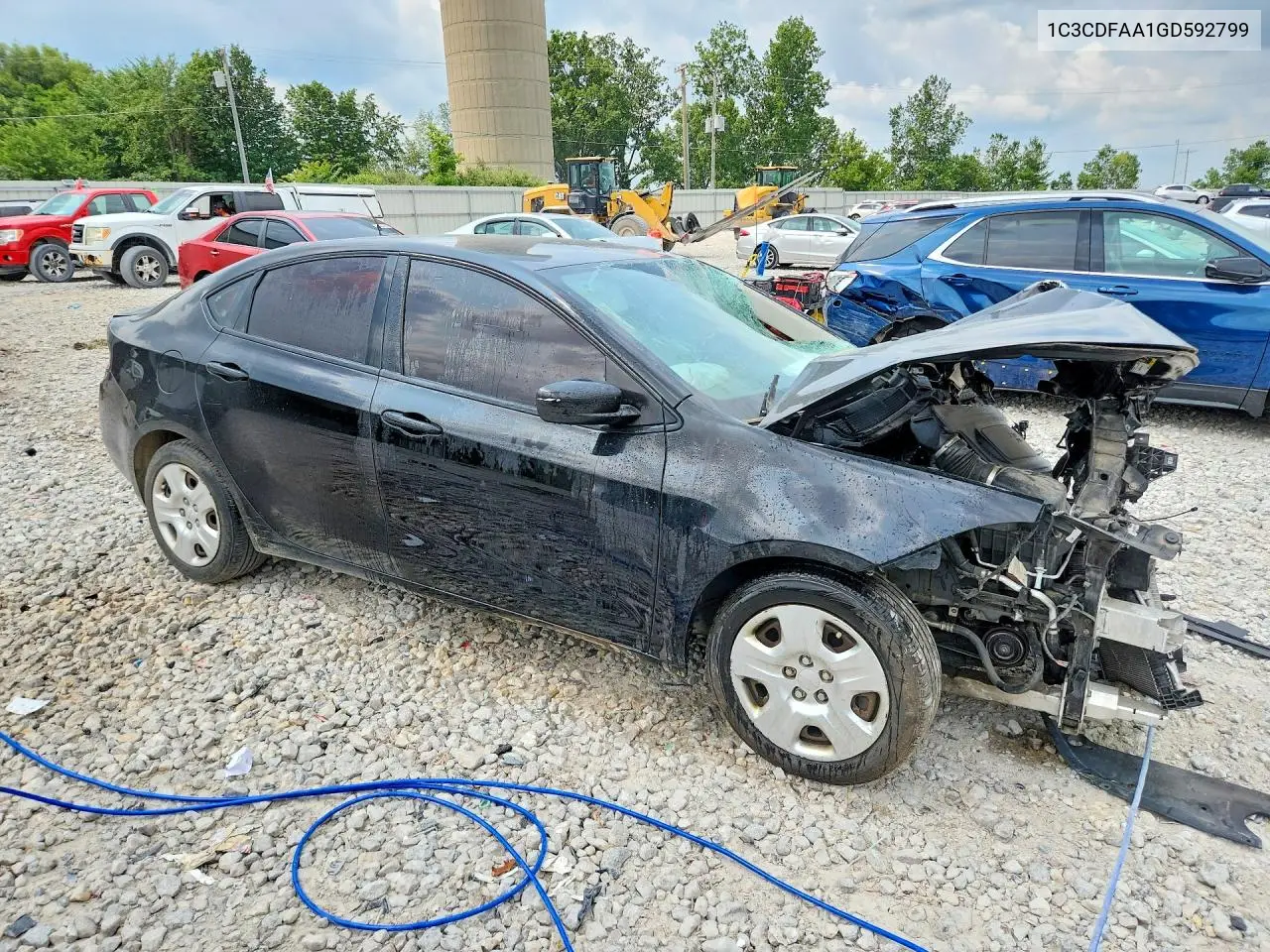 1C3CDFAA1GD592799 2016 Dodge Dart Se