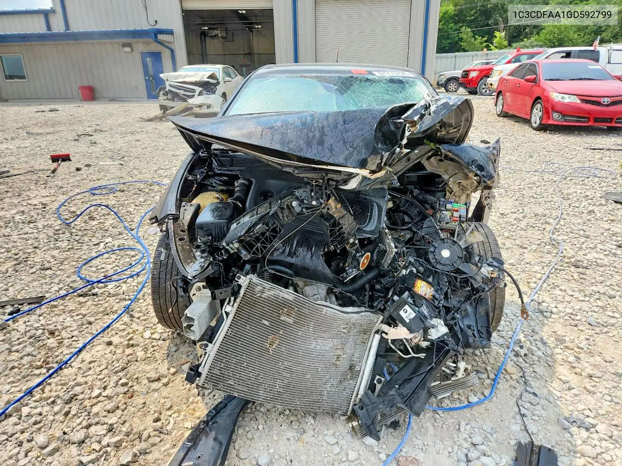 1C3CDFAA1GD592799 2016 Dodge Dart Se