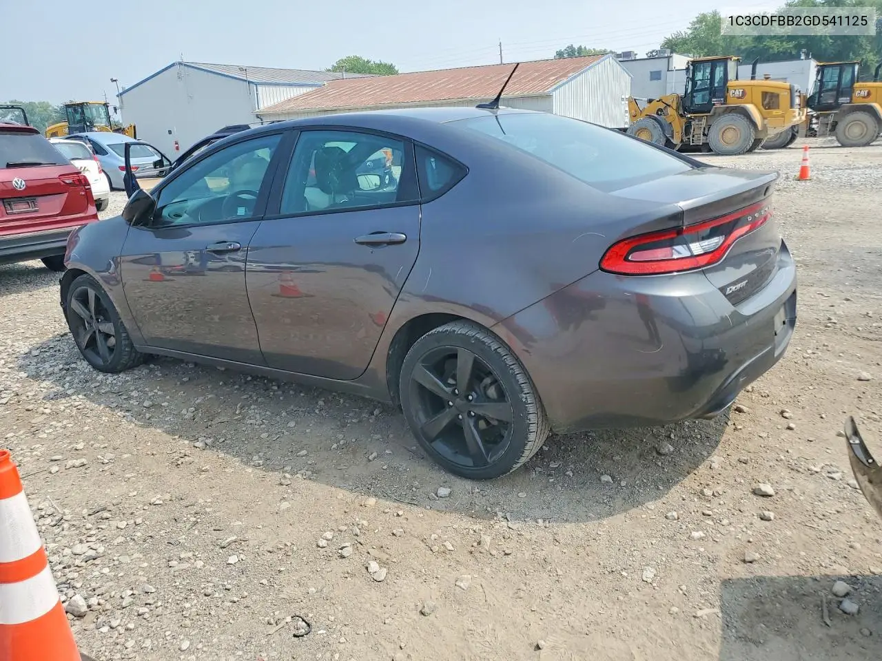 2016 Dodge Dart Sxt VIN: 1C3CDFBB2GD541125 Lot: 61775146
