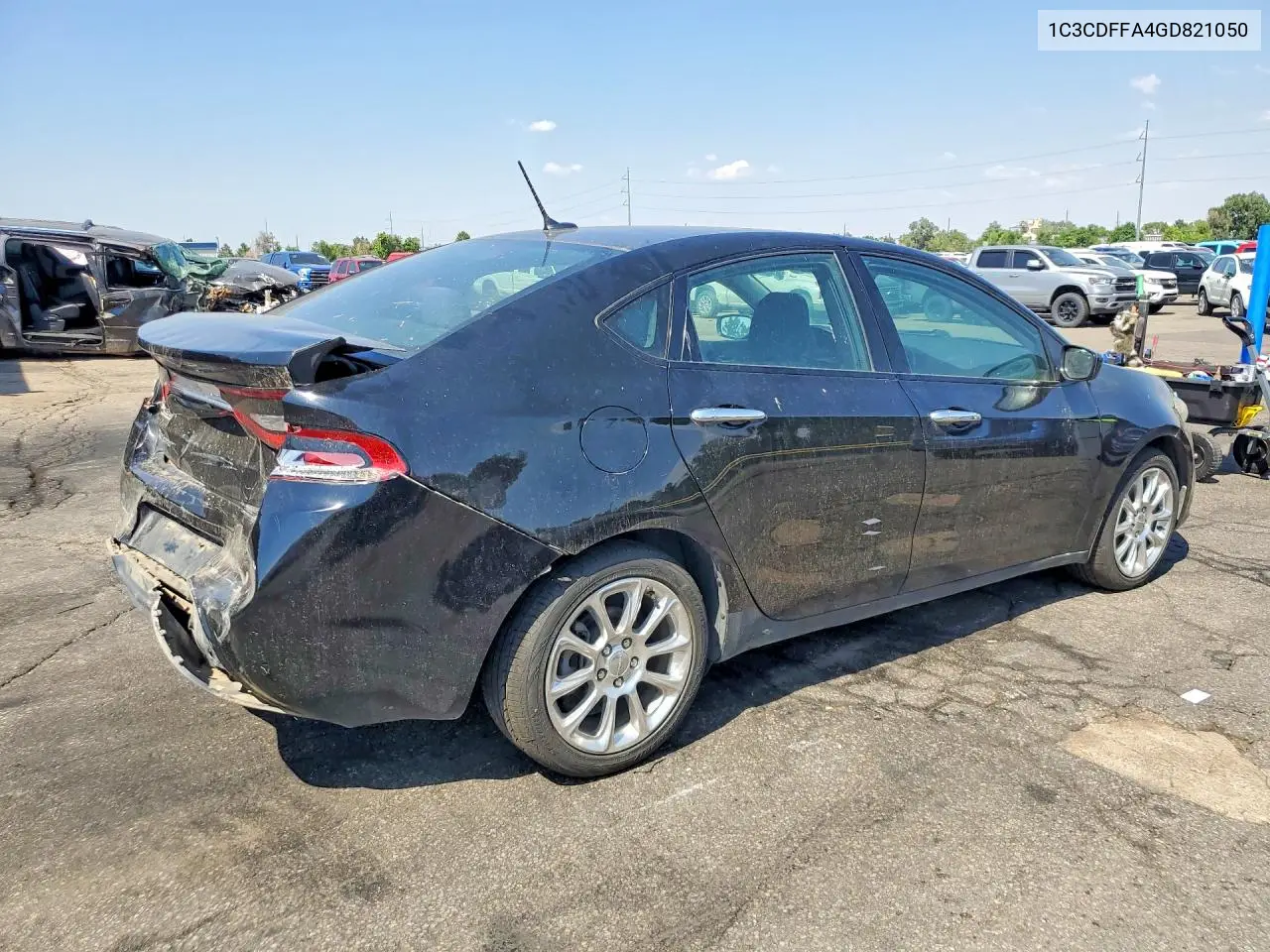 2016 Dodge Dart Sxt Sport VIN: 1C3CDFFA4GD821050 Lot: 62046726