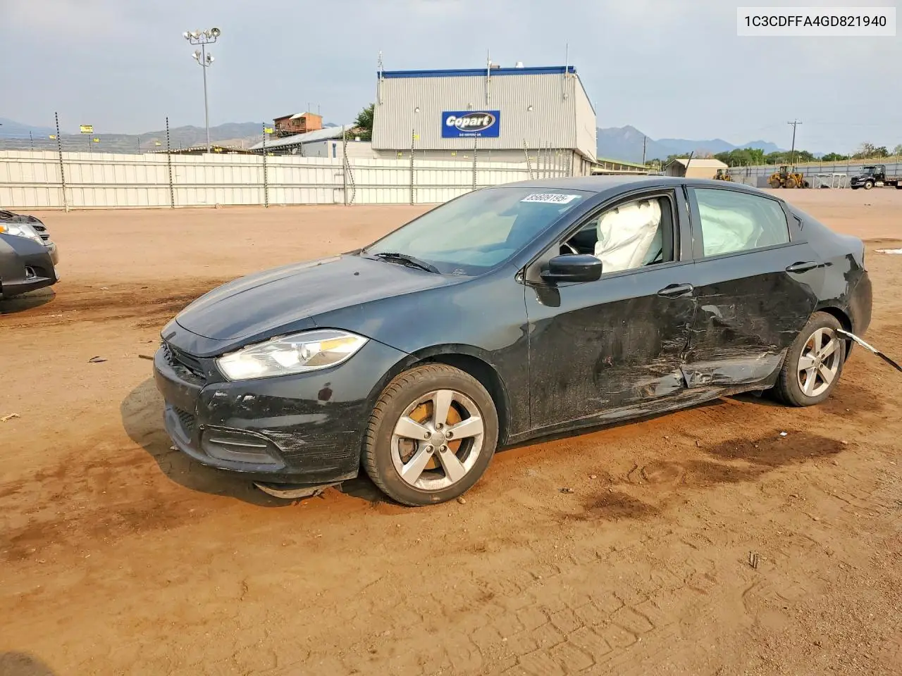 2016 Dodge Dart Sxt Sport VIN: 1C3CDFFA4GD821940 Lot: 85609195