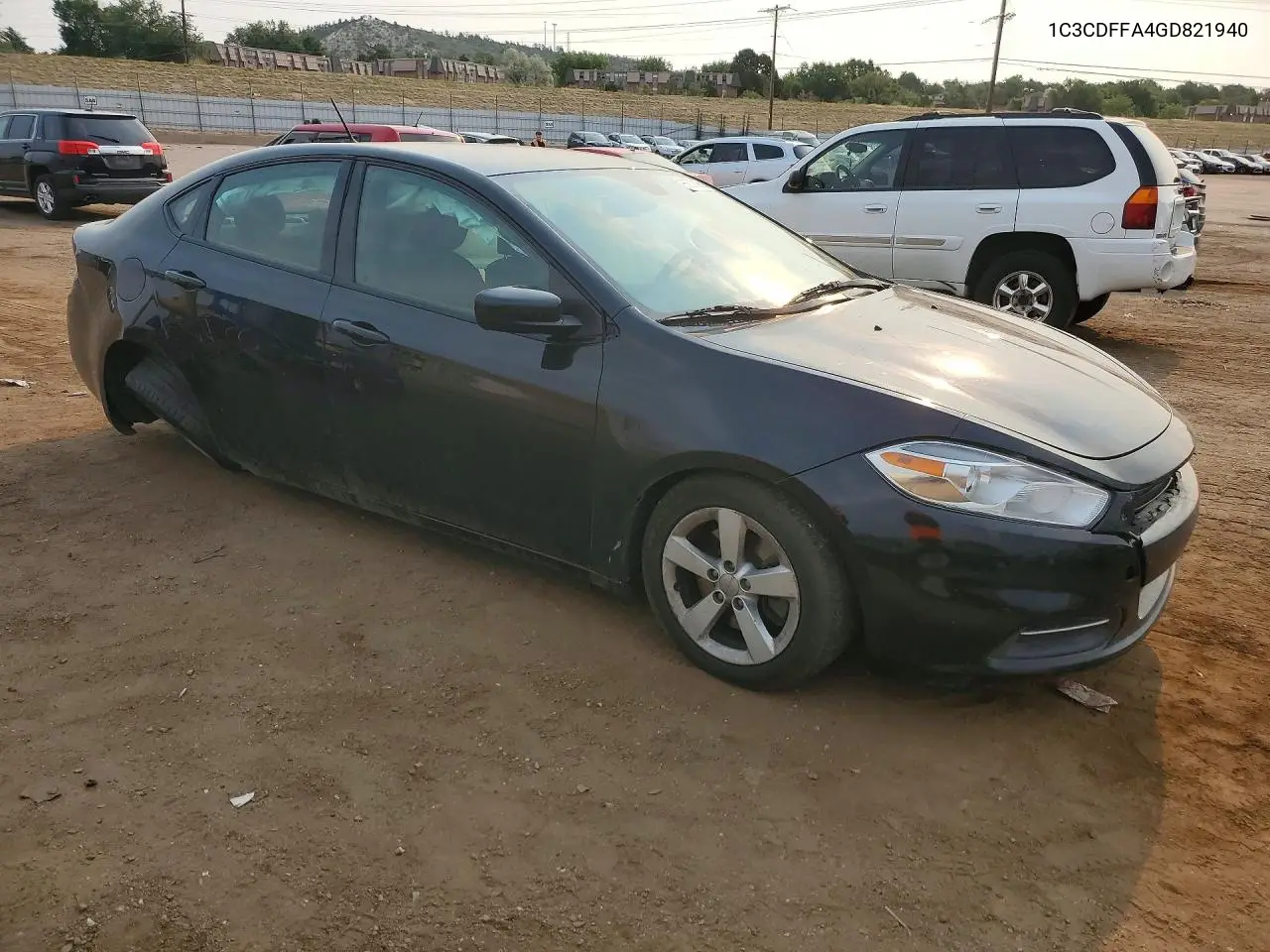 2016 Dodge Dart Sxt Sport VIN: 1C3CDFFA4GD821940 Lot: 85609195