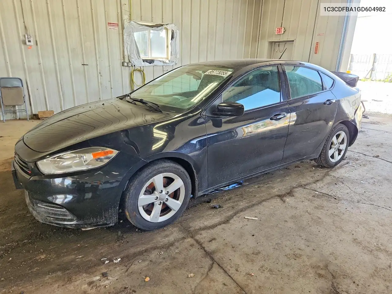 2016 Dodge Dart Sxt VIN: 1C3CDFBA1GD604982 Lot: 85773055