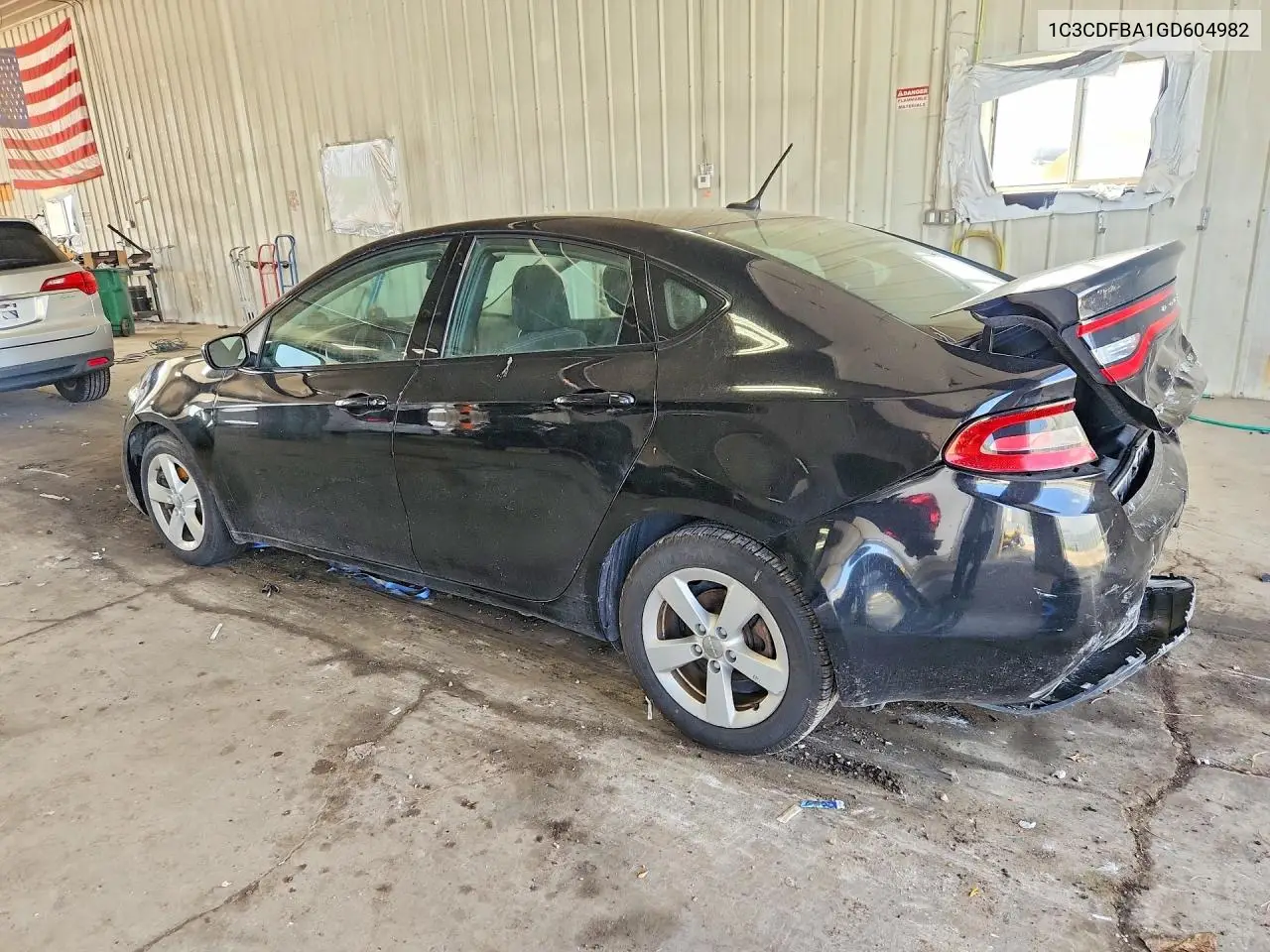 2016 Dodge Dart Sxt VIN: 1C3CDFBA1GD604982 Lot: 85773055