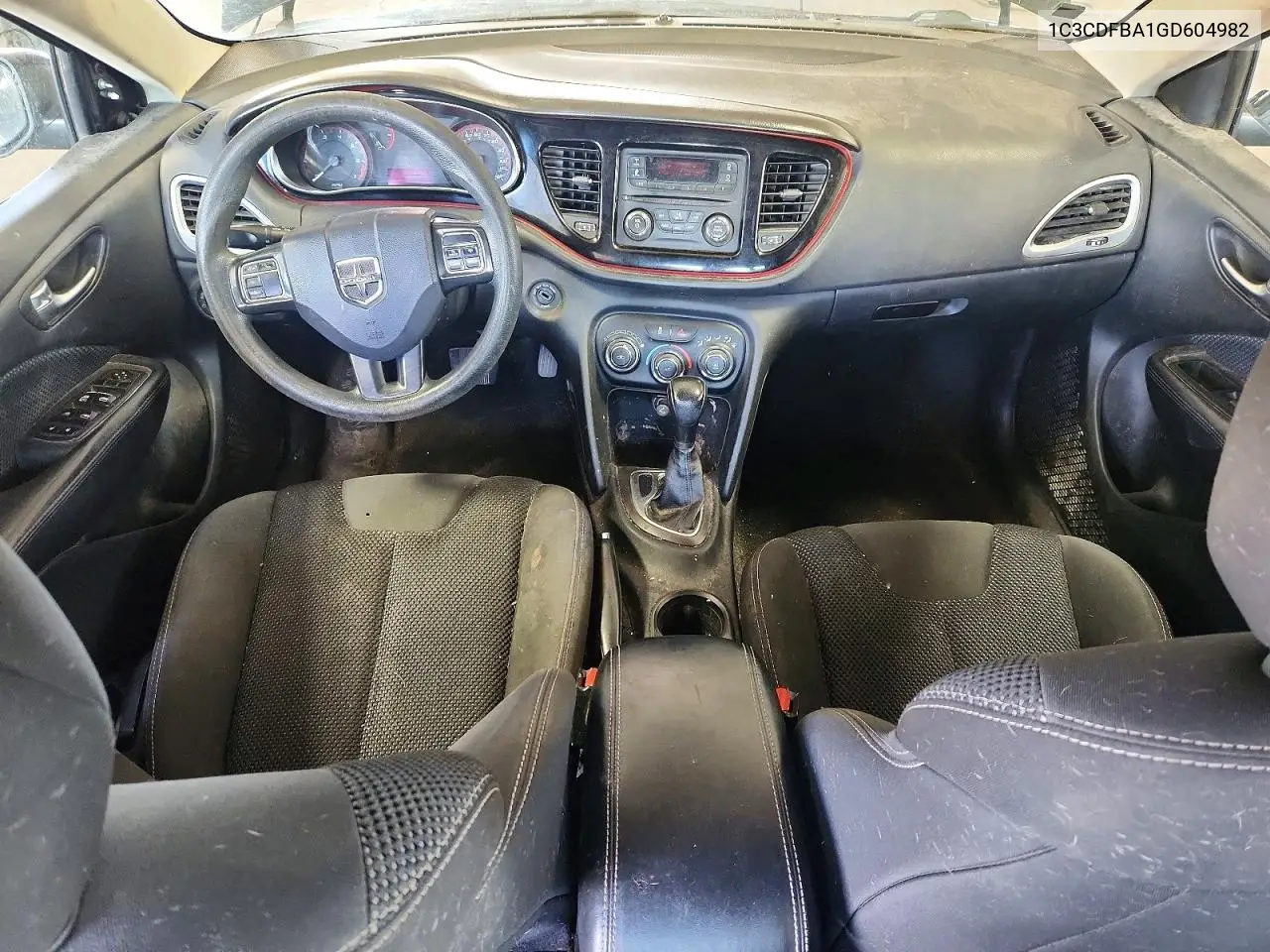 2016 Dodge Dart Sxt VIN: 1C3CDFBA1GD604982 Lot: 85773055