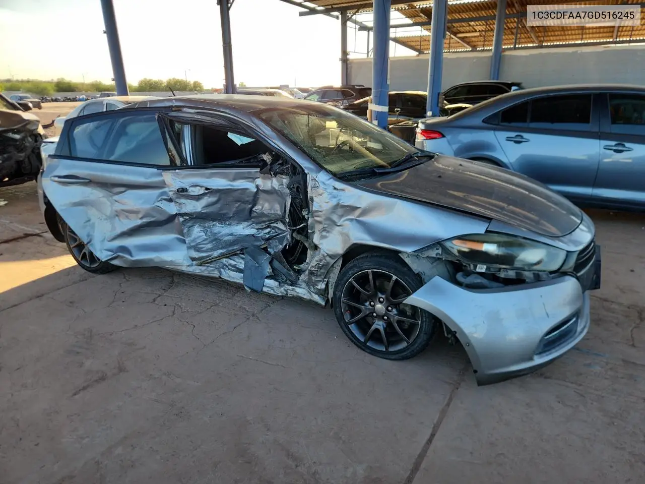 1C3CDFAA7GD516245 2016 Dodge Dart Se