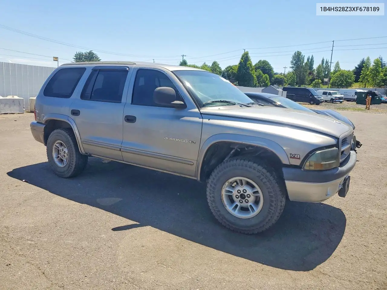 1999 Dodge Durango VIN: 1B4HS28Z3XF678189 Lot: 59220126