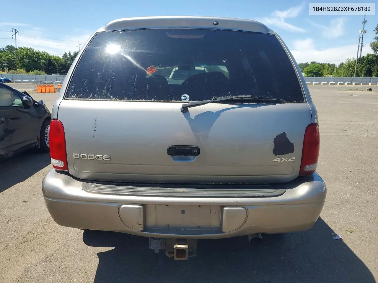 1999 Dodge Durango VIN: 1B4HS28Z3XF678189 Lot: 59220126