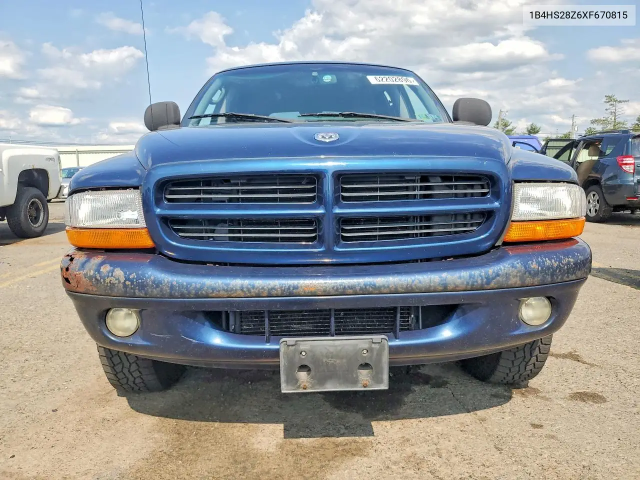 1999 Dodge Durango VIN: 1B4HS28Z6XF670815 Lot: 62202896