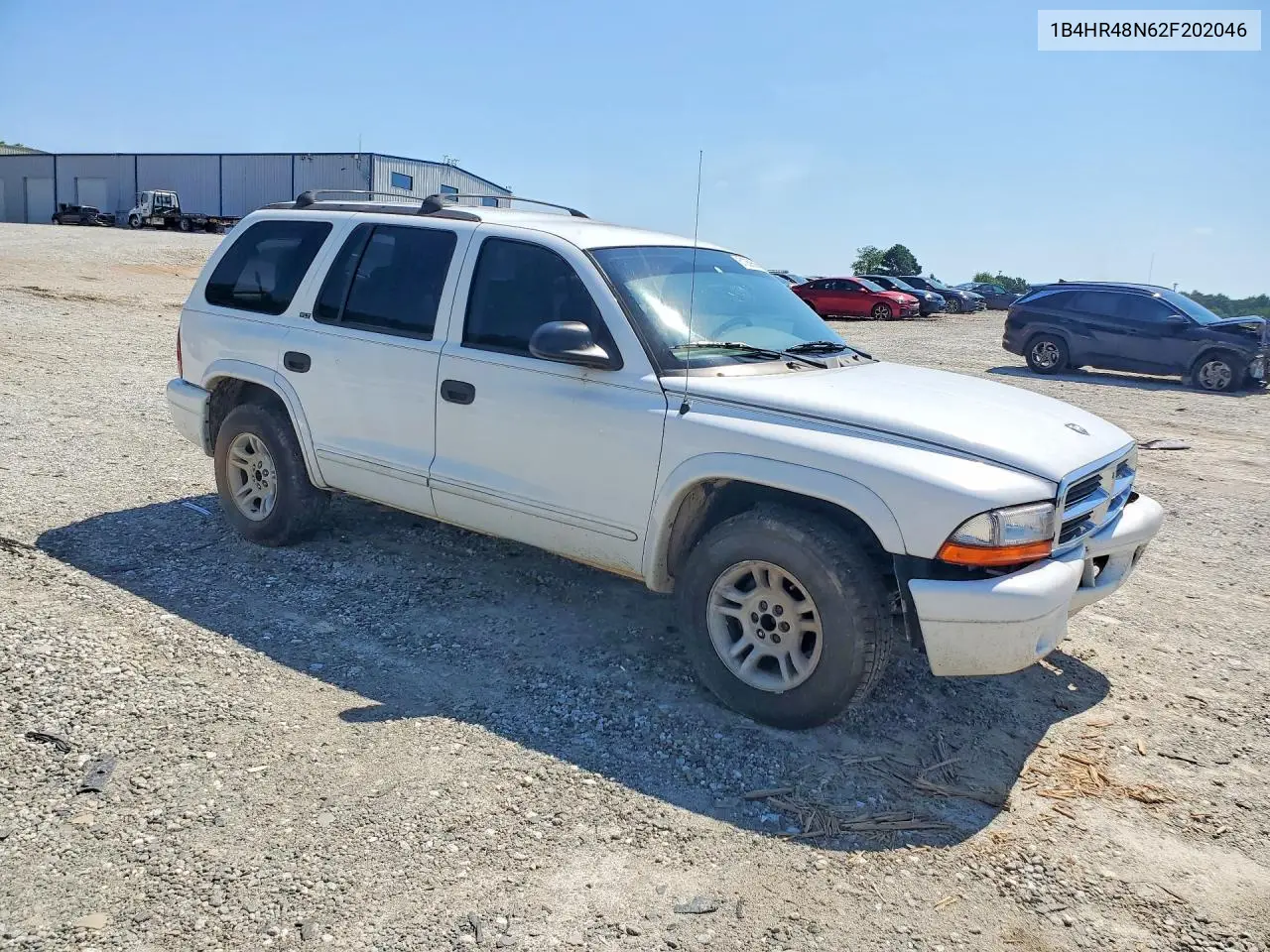 2002 Dodge Durango Slt VIN: 1B4HR48N62F202046 Lot: 61059566