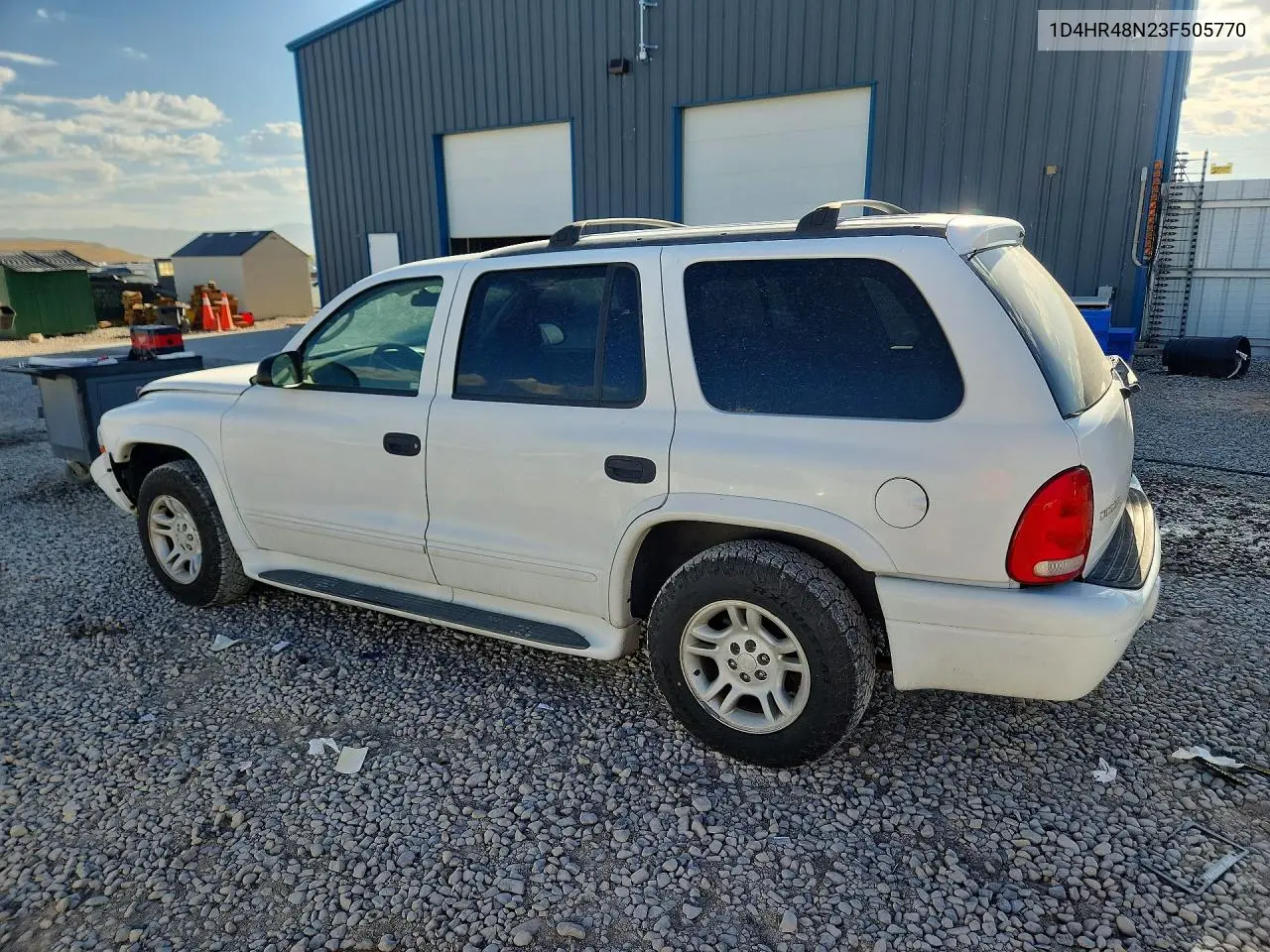 2003 Dodge Durango Slt VIN: 1D4HR48N23F505770 Lot: 59373266