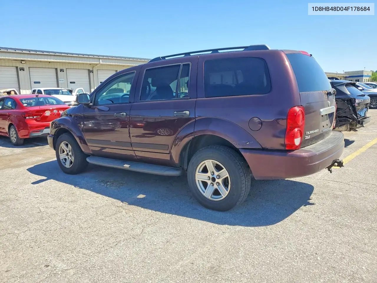 2004 Dodge Durango Slt VIN: 1D8HB48D04F178684 Lot: 57820326