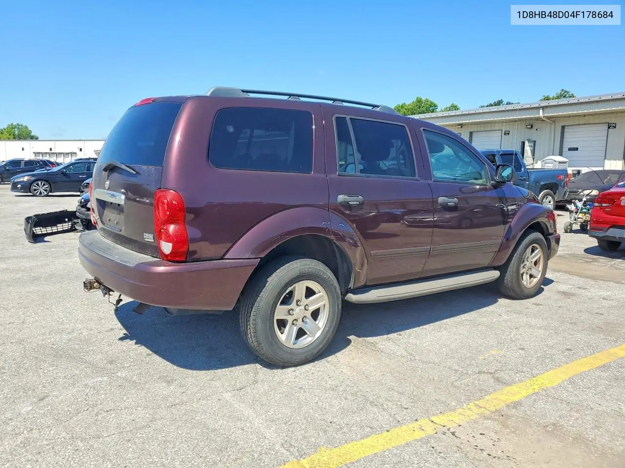 2004 Dodge Durango Slt VIN: 1D8HB48D04F178684 Lot: 57820326