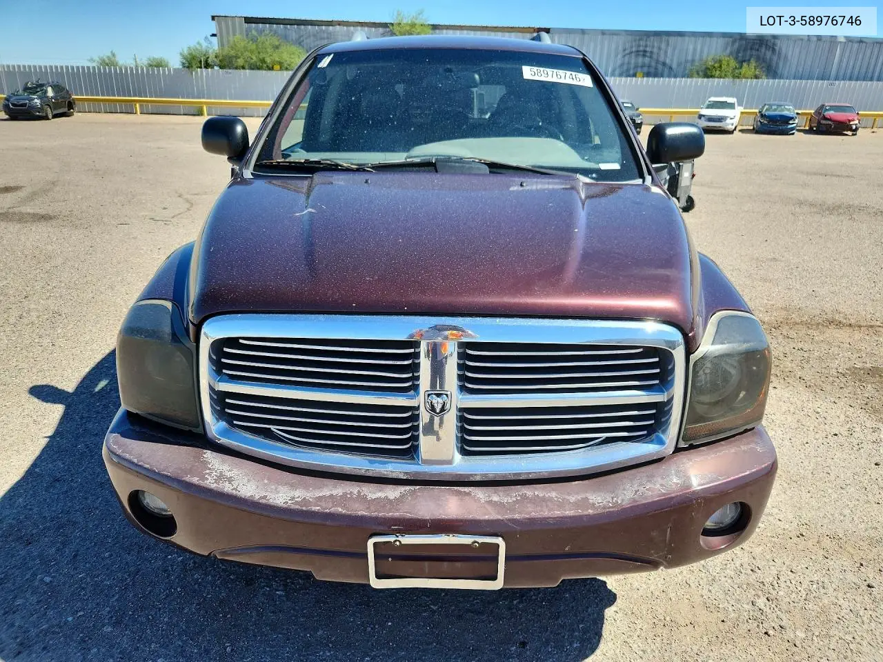 2005 Dodge Durango Limited VIN: 1D4HD58D15F547376 Lot: 58976746