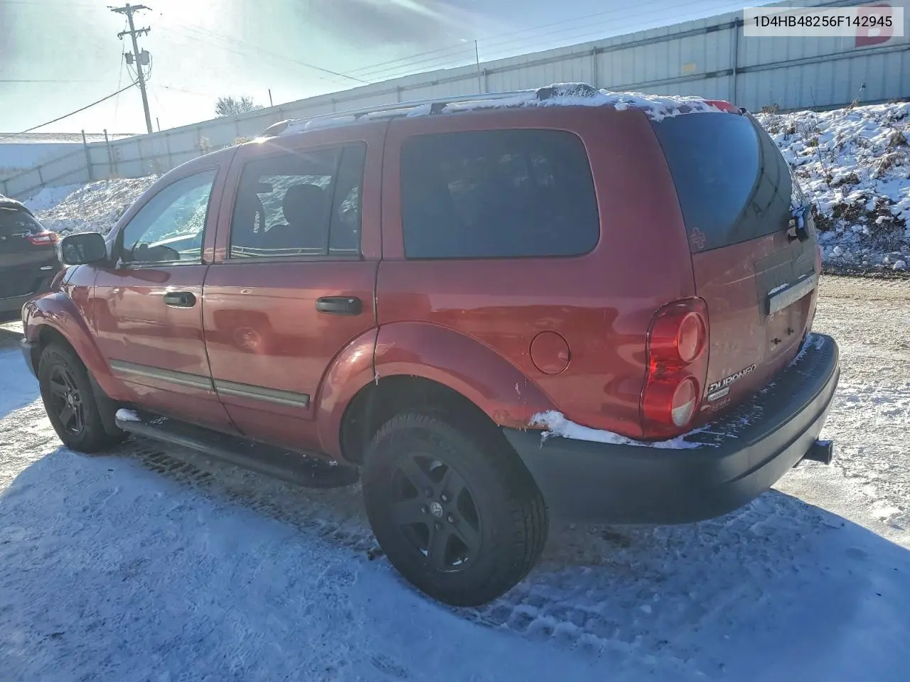 1D4HB48256F142945 2006 Dodge Durango Slt