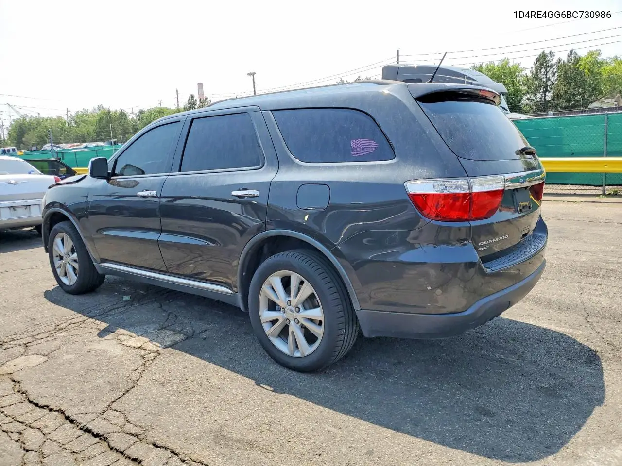 2011 Dodge Durango Crew VIN: 1D4RE4GG6BC730986 Lot: 58813816